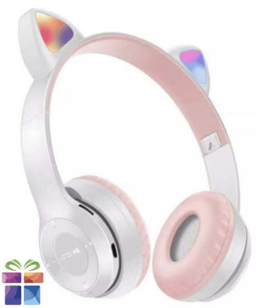 Cat Ear Wireless Rechargeable Headphones - DMC Wholesale