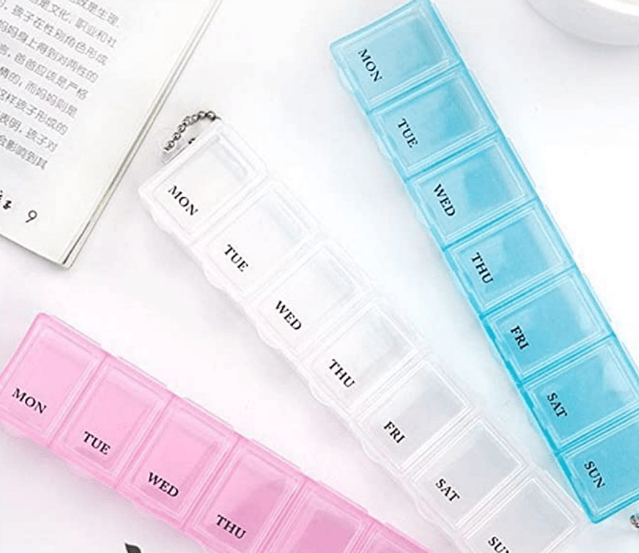 Weekly Pill Organiser (7 Compartment) - DMC Wholesale