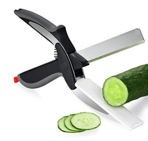 Clever Cutter Stainless Steel Vegetable Scissor - Alt View