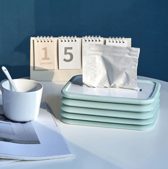 Foldable Silicone Tissue Box - DMC Wholesale
