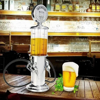 Drink Dispenser - Vintage Gas Pump