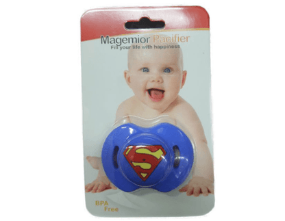 Superhero Pacifier Baby Soother With Unique Shape - DMC Wholesale