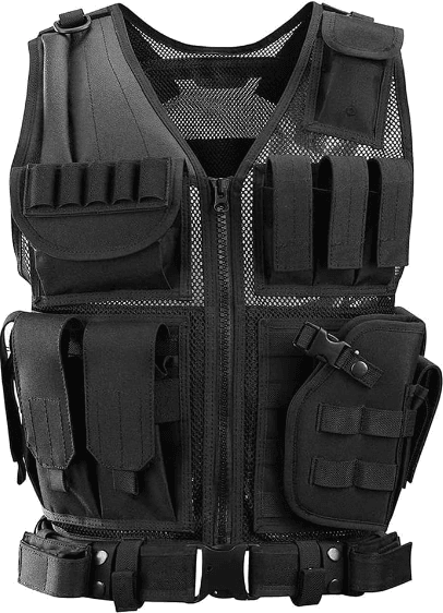 Adjustable Lightweight Tactical Vest - DMC Wholesale