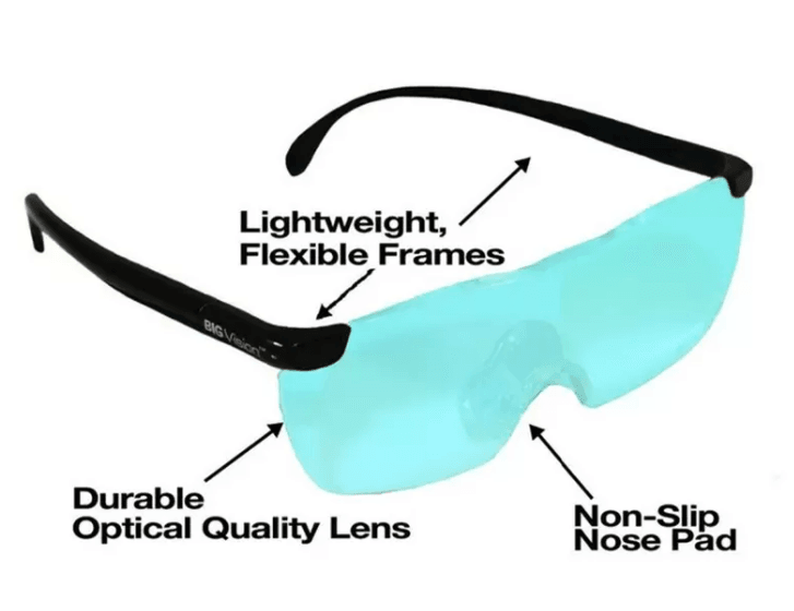 Big Vision Magnifying Glasses (160% Magnification) - DMC Wholesale