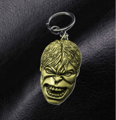 Avengers 3D Hulk Keyring (A) - Alt View