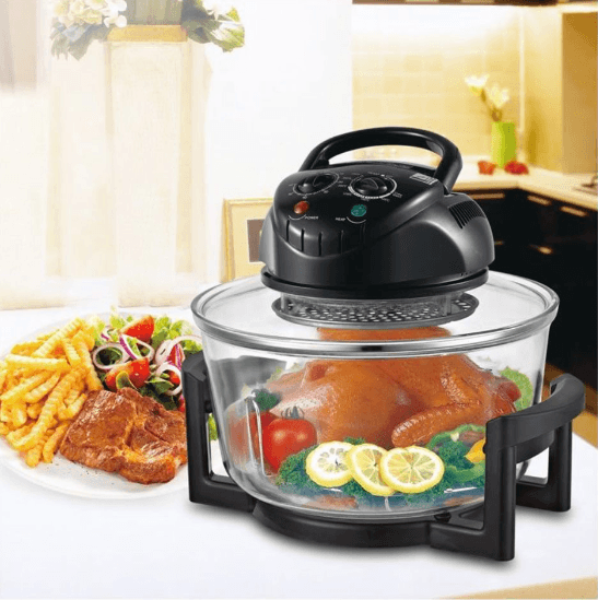Electric Convection Halogen Oven (12L) - DMC Wholesale