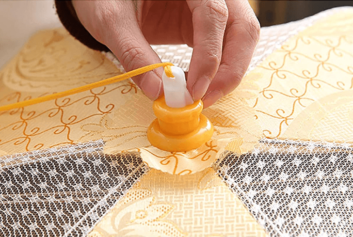 Large Ventilated Food Plate Dish Cover (80cm) - DMC Wholesale