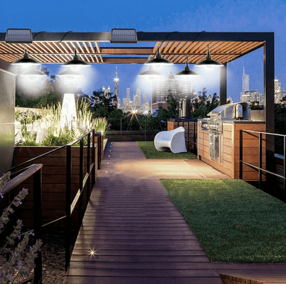 Solar LED Hanging Pendant Light - DMC Wholesale