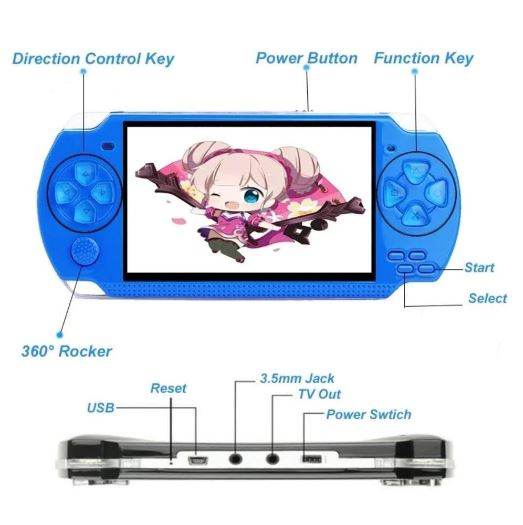 Portable Handheld Video Retro Game - DMC Wholesale