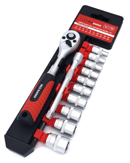 Ratchet Socket Set (12 pcs) - DMC Wholesale