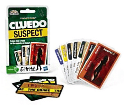 Cluedo Suspect Card Game
