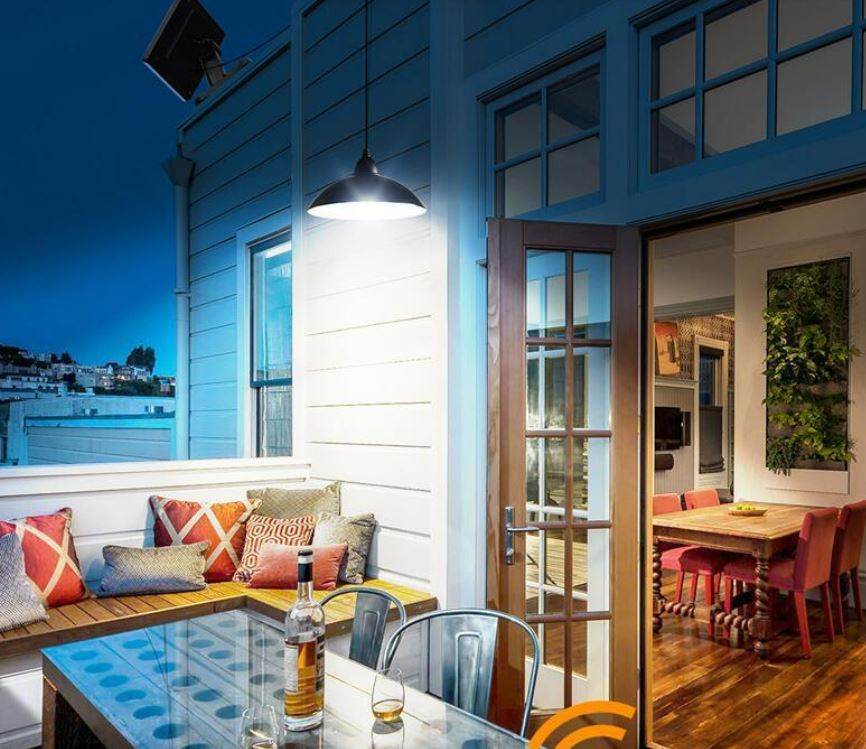 Solar LED Hanging Pendant Light - DMC Wholesale