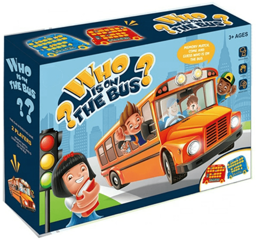 Who Is On the Bus Board Game - DMC Wholesale