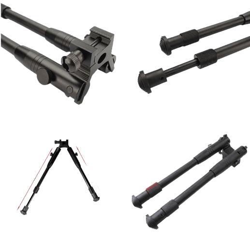 Tactical Rifle Bipod (Rifle Not Included) - DMC Wholesale