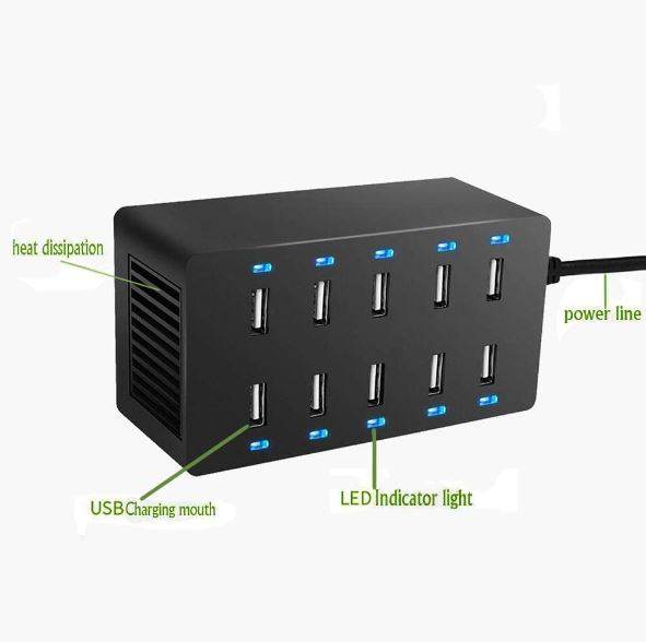 USB Charging Station (10 Port) - DMC Wholesale