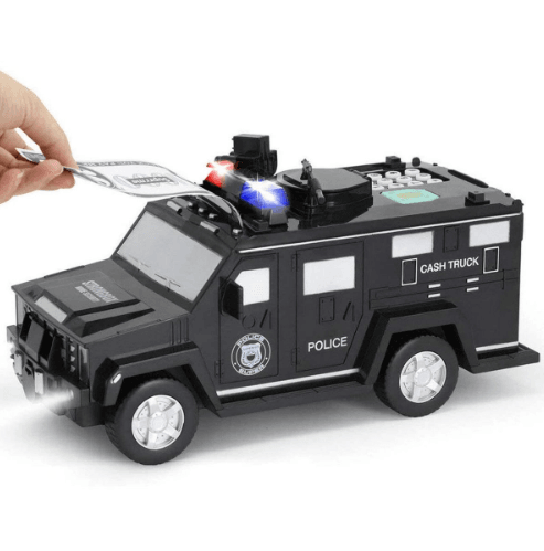 Police truck money safe - DMC Wholesale