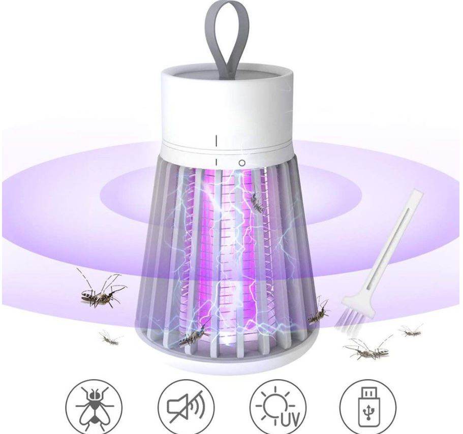 Electric Mosquito Zapper Lamp (Rechargeable) - DMC Wholesale