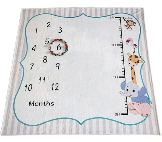 Baby Monthly Milestone And Photography Blanket - DMC Wholesale