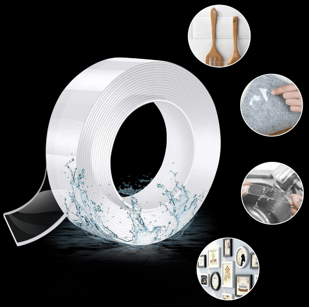 Broad Waterproof Nano Magic Reusable Ivy Grip Tape (3m) - DMC Wholesale