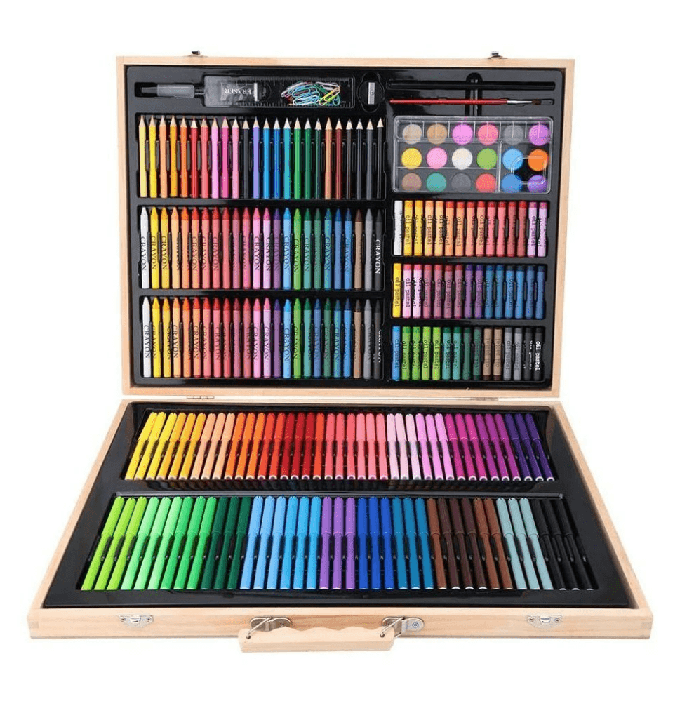 Art Set in Wooden Casing (180 pcs) - DMC Wholesale