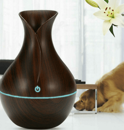 Mini Vase Ultrasonic Aroma Humidifier (150ml) - DMC Wholesale