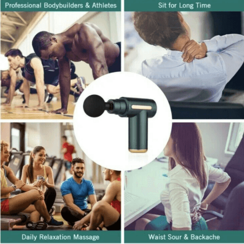 Professional Body Muscle Physiotherapy Lymphatic Drainage Massage Gun - DMC Wholesale