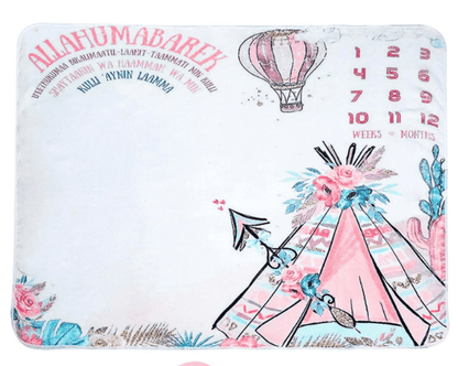 Baby Monthly Milestone And Photography Blanket - DMC Wholesale