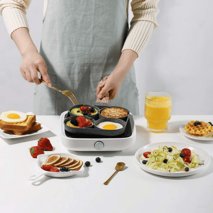 Breakfast Frying Pan (4 Division) - DMC Wholesale