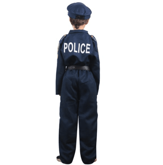 Police Men Costume For Children - DMC Wholesale