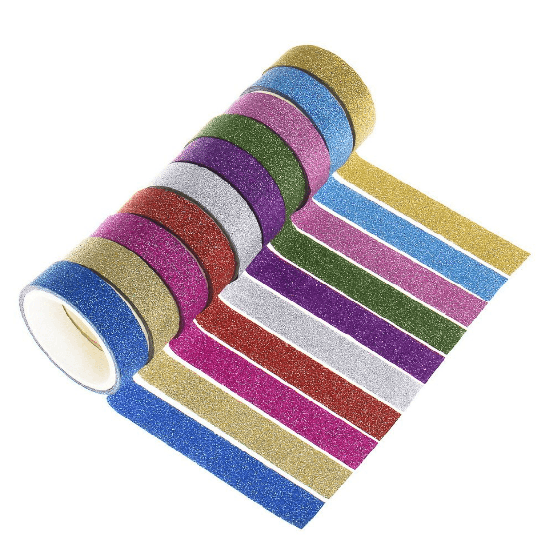 Glitter Tape (10 pcs) - DMC Wholesale