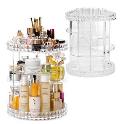 360 Degree Rotating Cosmetics Organiser - DMC Wholesale