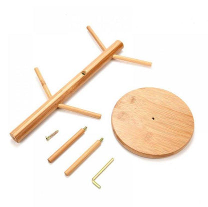 Wooden Mug Holder (17x17x75cm) - DMC Wholesale