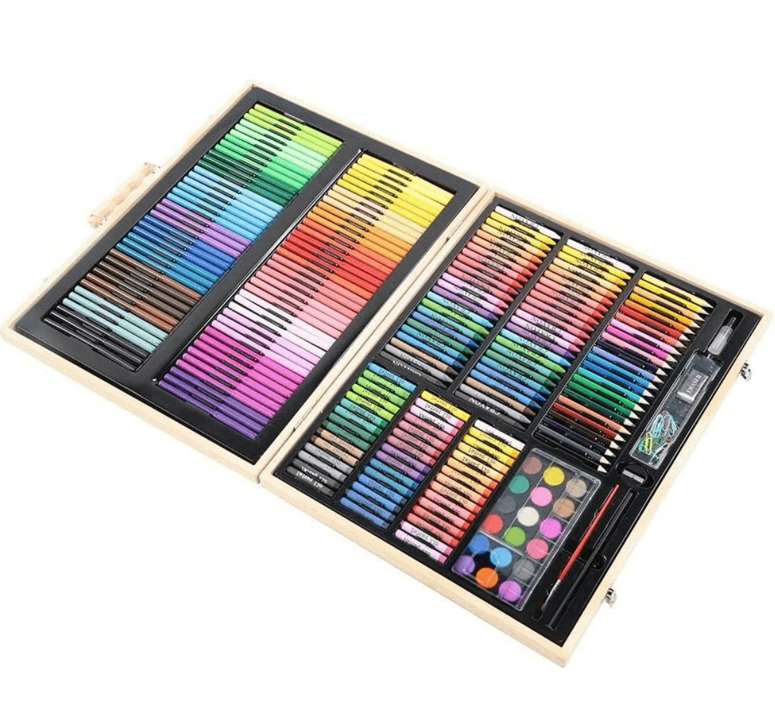 Art Set in Wooden Casing (180 pcs) - DMC Wholesale