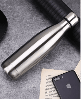 Double Wall Vacuum Insulated Stainless Steel Bottle (500ml) - DMC Wholesale