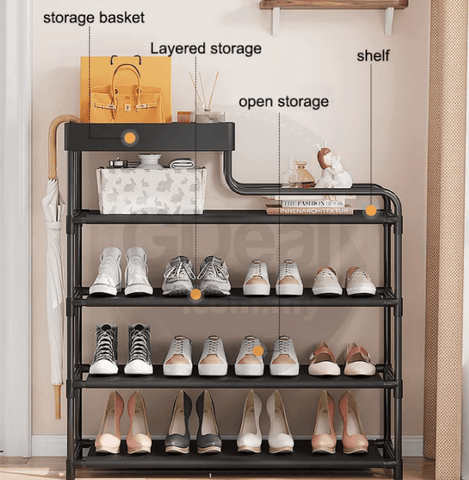 Multifunctional Storage Rack (60cm)(5 Tier) - Alt View