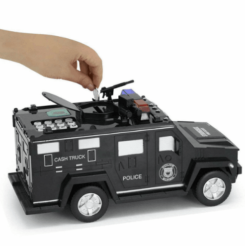 Police truck money safe - DMC Wholesale