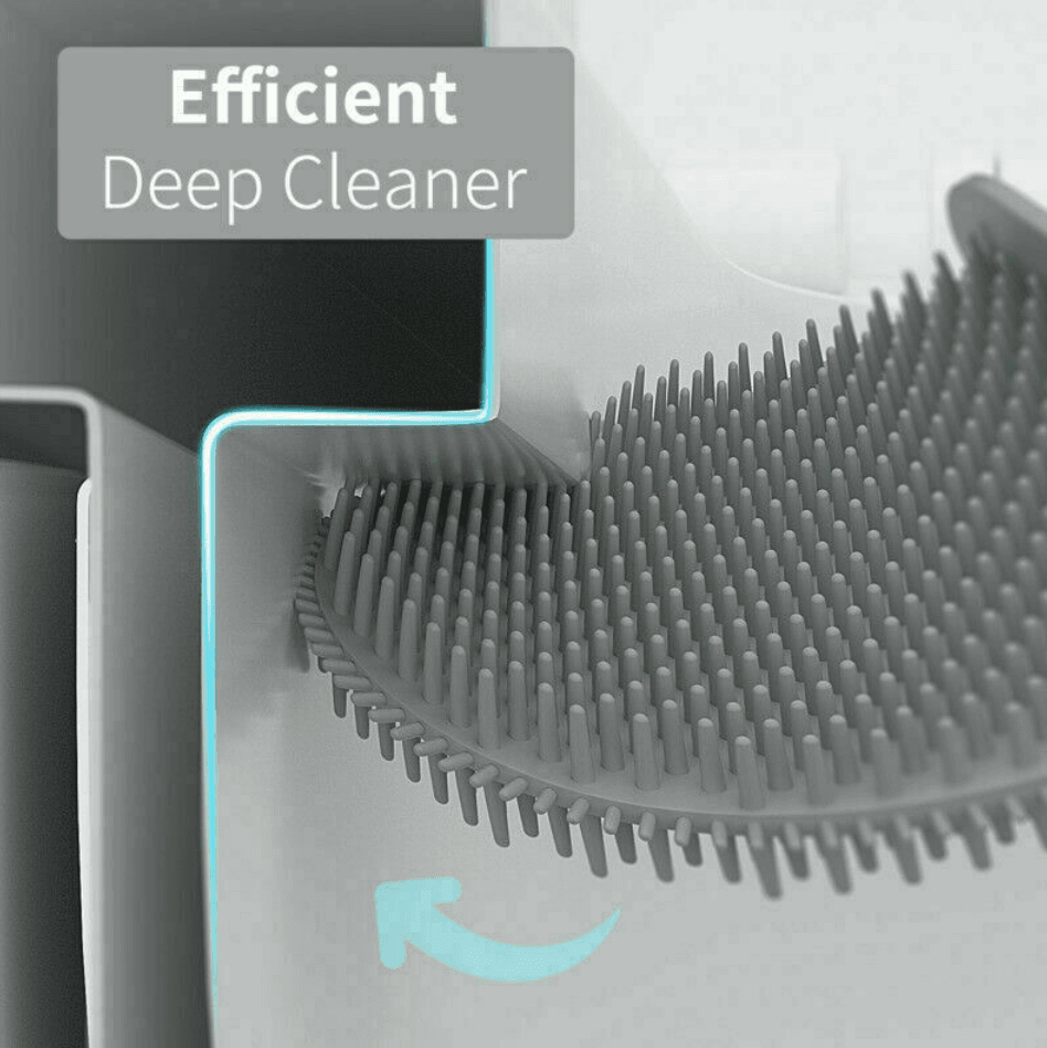 Silicone Flex Toilet Brush With Holder - DMC Wholesale