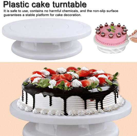 Rotating Cake Turntable (28cm) - DMC Wholesale