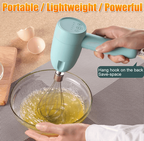 3in1 Cordless Hand Mixer, Whisk and Chopper - Alt View