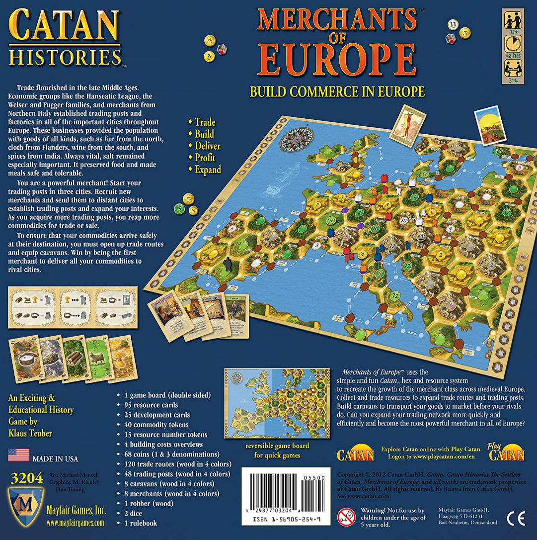 Catan Histories: Merchants of Europe