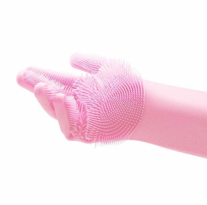 Multifunctional Silicone Pet Scrub Gloves - DMC Wholesale