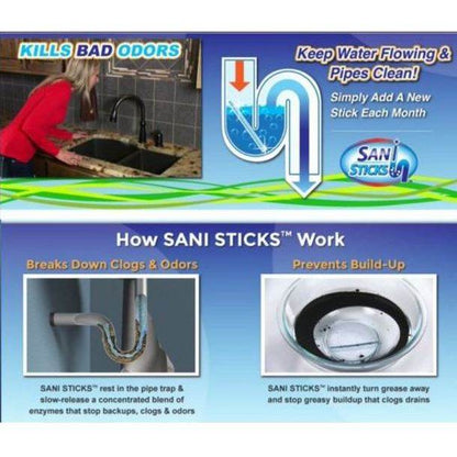 Drain Cleaner Stick Set (12 pcs) - DMC Wholesale
