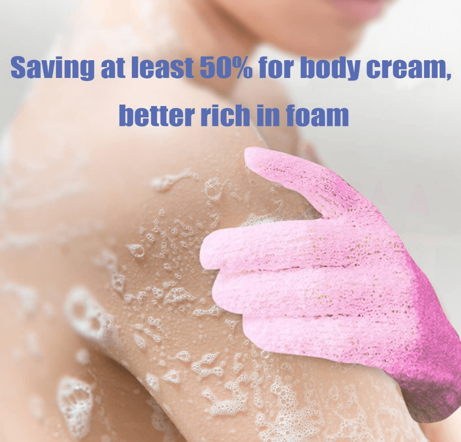 Exfoliating Spa Bath Glove (2 pcs) - DMC Wholesale