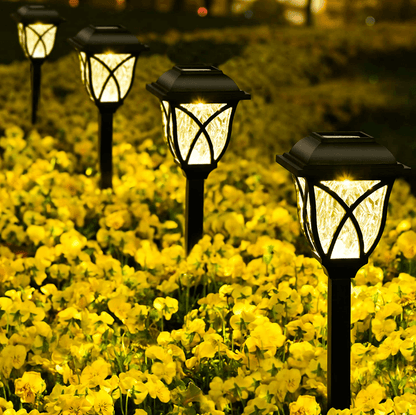 Outdoor Solar Garden Lights (6 pcs) - DMC Wholesale