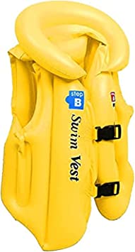 Inflatable Plastic Life Jacket Swim Vest