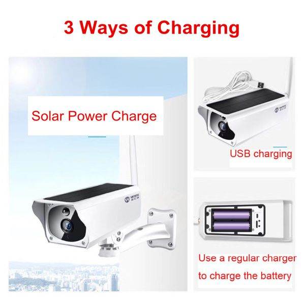 Solar Wifi 2.0mp Bullet Camera - DMC Wholesale