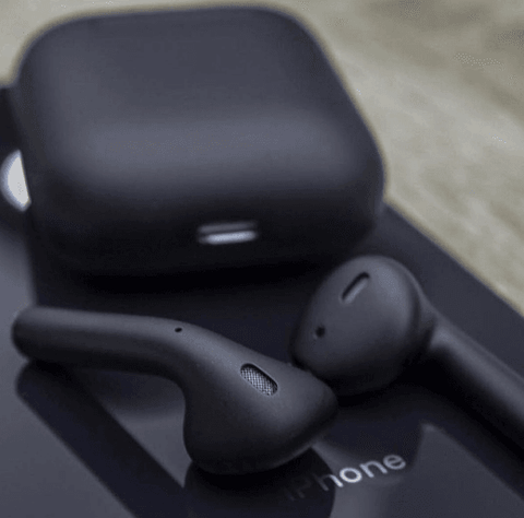 Wireless Ear pods With Charging Case (Black)