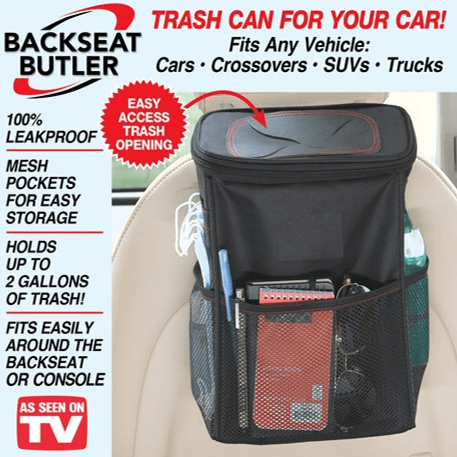 Backseat Butler Trash Can and Organizer - DMC Wholesale