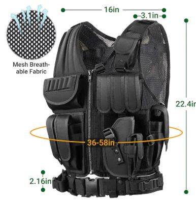 Tactical Vest For Men - DMC Wholesale