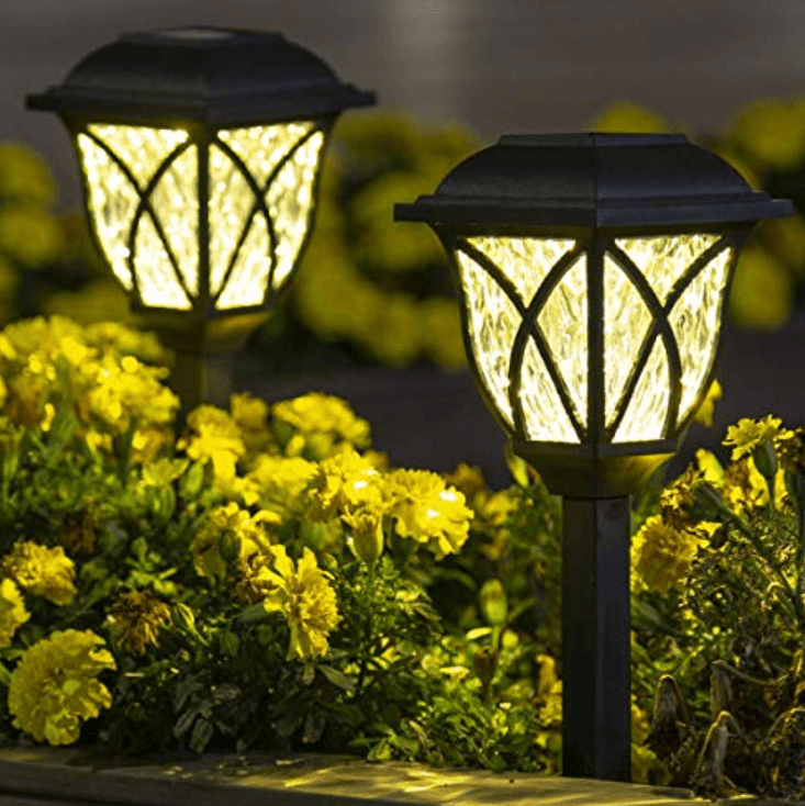 Outdoor Solar Garden Lights (6 pcs) - DMC Wholesale